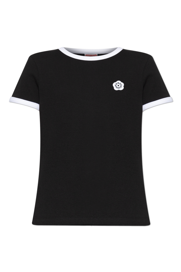 T-shirt with logo patch od Kenzo