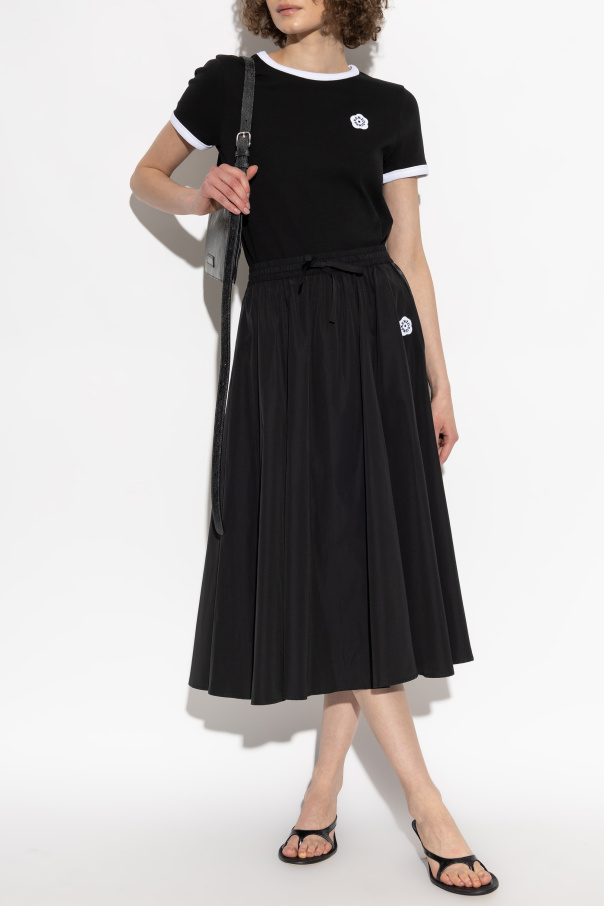 Kenzo Camiseta con parche con logo