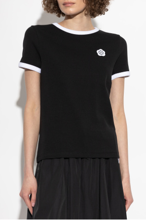 Kenzo Camiseta con parche con logo