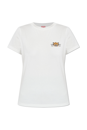T-shirt with tiger motif