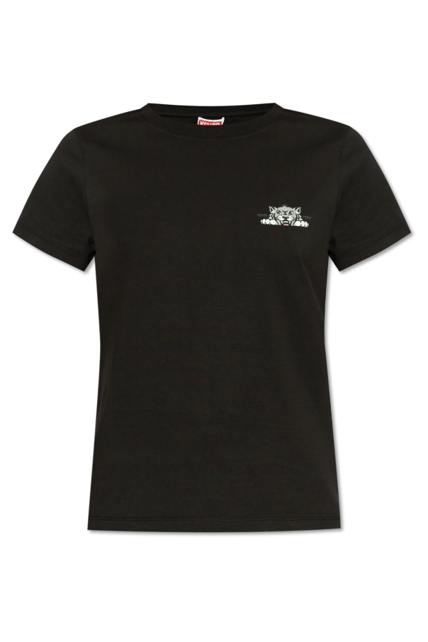 Kenzo T-shirt with tiger motif