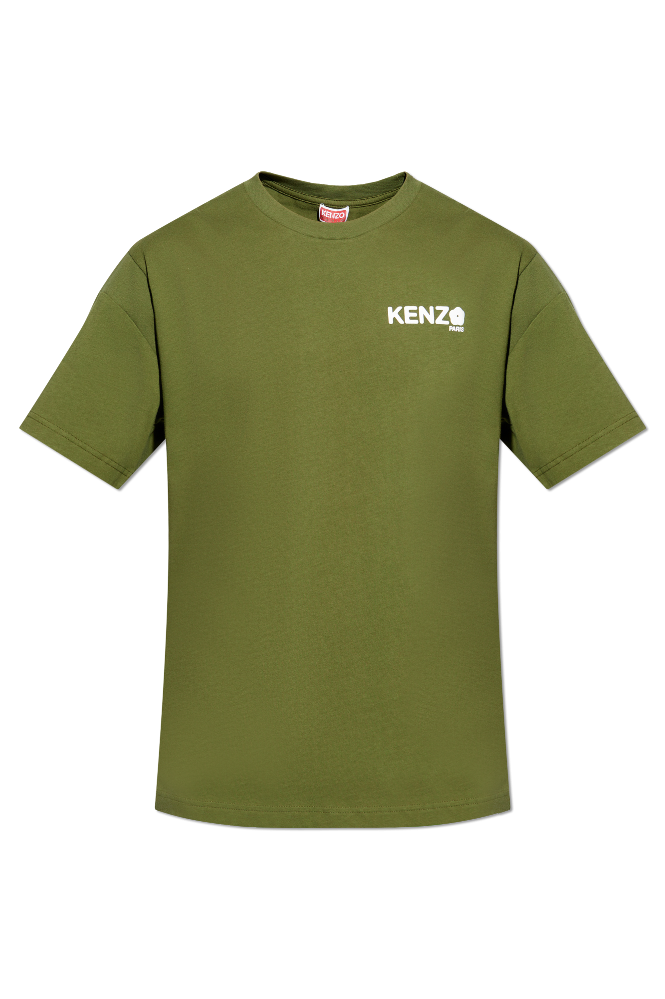 Green T-shirt with printed logo Kenzo - Vitkac France