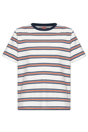 T-shirt ze wzorem w pasy