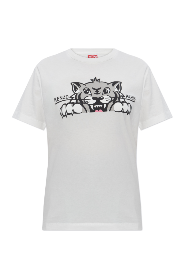 T-shirt with printed logo od Kenzo
