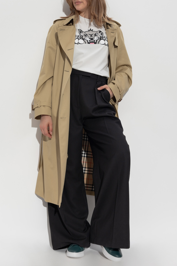 Kenzo Camiseta con logo estampado