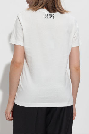 Kenzo Camiseta con logo estampado