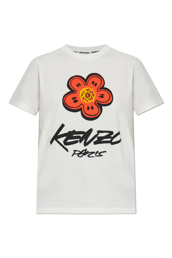 T-shirt with printed logo od Kenzo