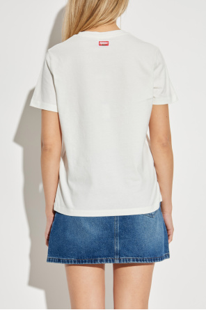 Kenzo Camiseta con logo estampado