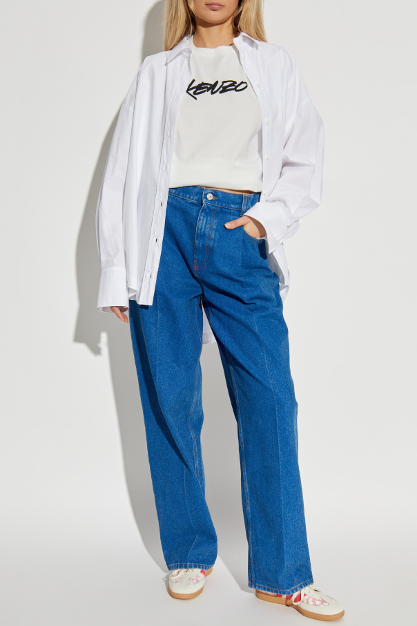 Kenzo T-Shirt mit aufgedrucktem Logo