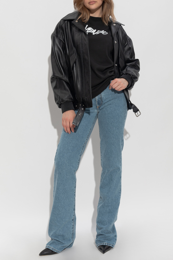 Kenzo Camiseta con logotipo estampado