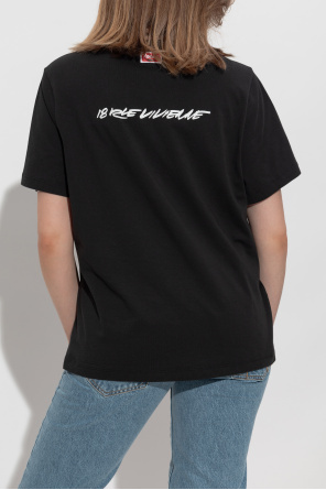 Kenzo Camiseta con logotipo estampado