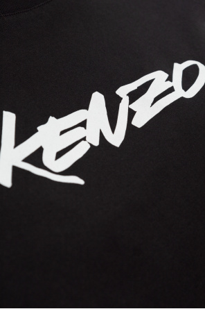 Kenzo Camiseta con logotipo estampado