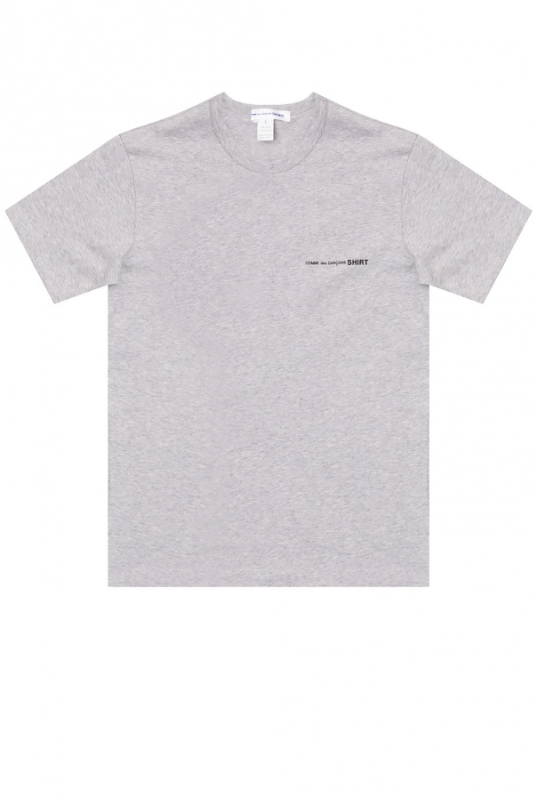 Comme des Garcons Shirt Lara Exclusieve set van T-shirt en shorts met Franse bulldog print in grijs