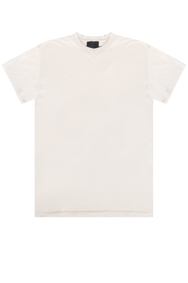 Cons logo-print cotton T-shirt Herno tailored rain jacket