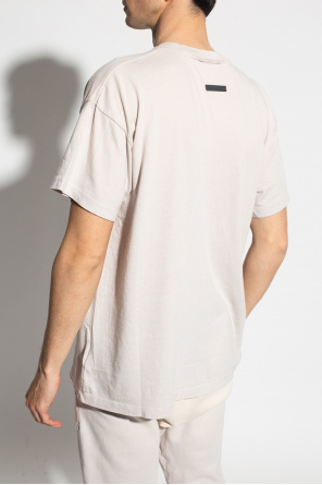Cons logo-print cotton T-shirt Herno tailored rain jacket