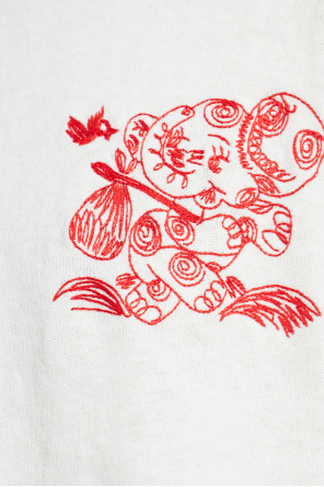 Kenzo T-shirt with embroidered pattern