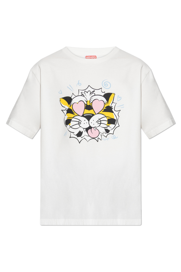 Kenzo T-shirt de algodão