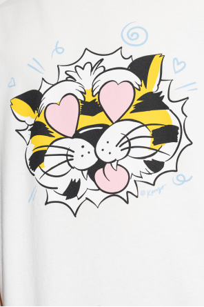 Kenzo T-shirt de algodão