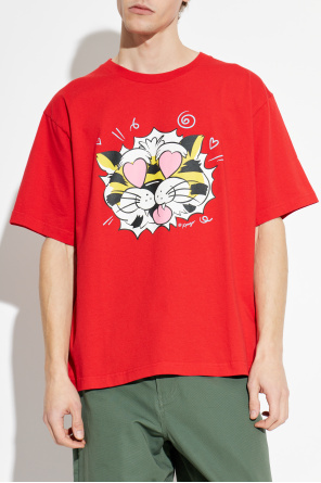 Kenzo T-shirt com estampado