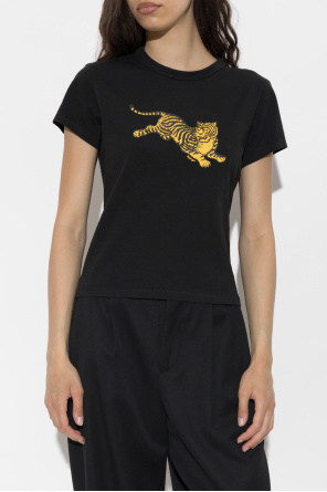 Kenzo T-shirt com estampado