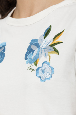 Kenzo Camiseta con motivo floral