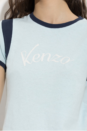 Kenzo T-shirt com logótipo