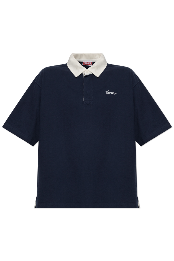 Polo with embroidered logo od Kenzo