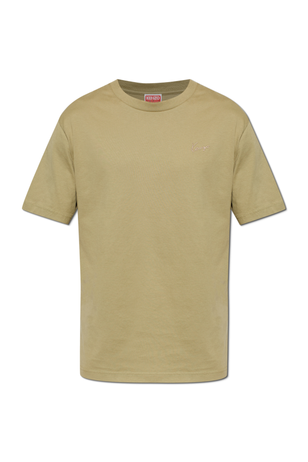 Kenzo Camiseta con logo bordado