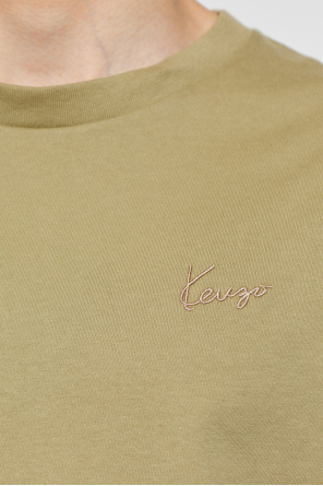 Kenzo Camiseta con logo bordado