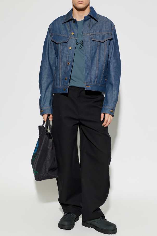 Kenzo Camiseta con logo bordado
