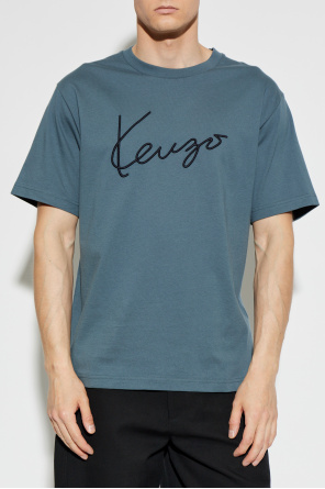 Kenzo Camiseta con logo bordado