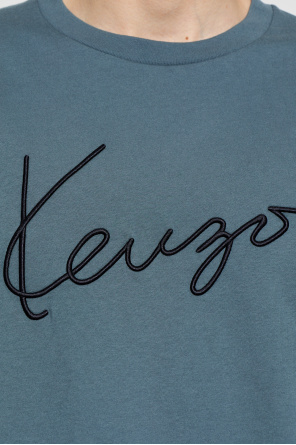 Kenzo Camiseta con logo bordado