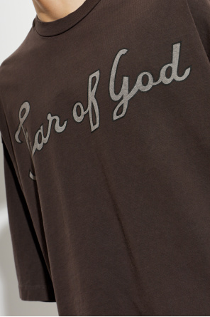 Fear Of God T-shirt with printed logo