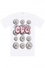 Comme des Garçons Shirt Brave Soul Batikfärgad t-shirt med avslappnad passform