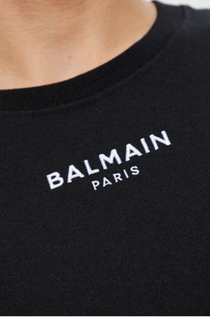 Balmain T-shirt with embroidered logo