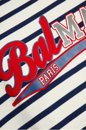 Balmain T-shirt with striped pattern
