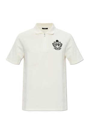 Polohemd mit Logo und samtigem Finish