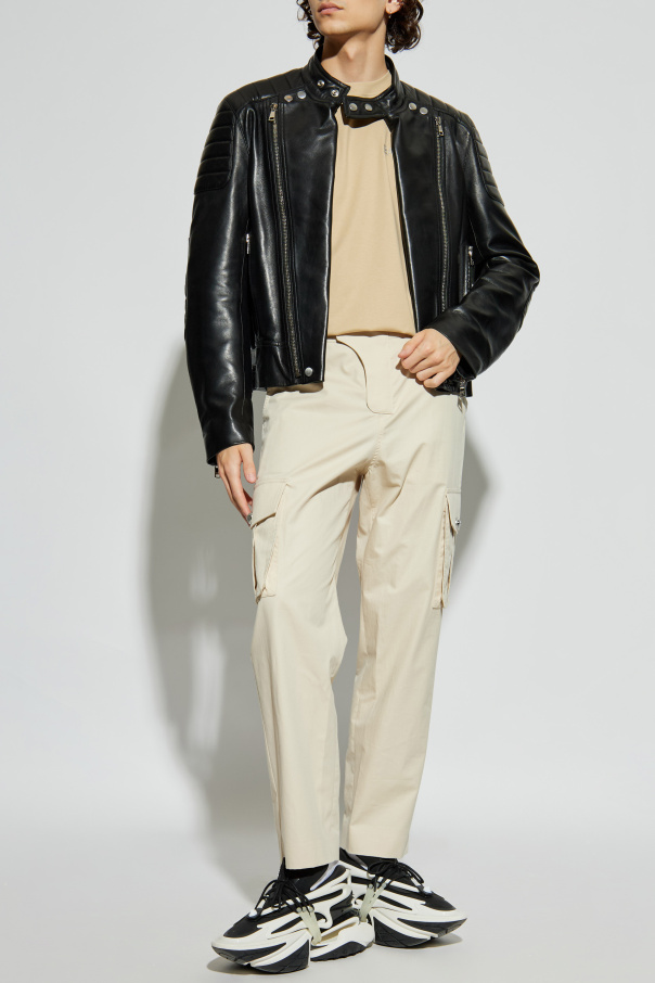 Balmain Camiseta con logo estampado