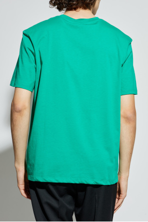 Balmain T-Shirt mit aufgedrucktem Logo