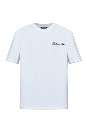 T-shirt z wyszytym logo