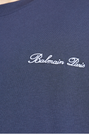 Balmain T-shirt with embroidered logo