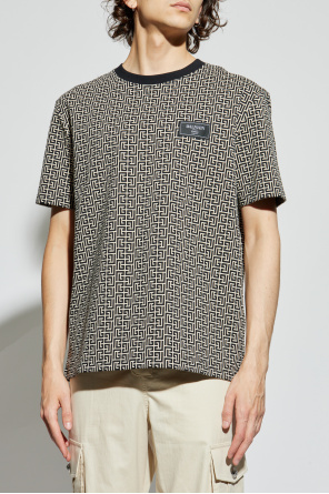 Balmain T-shirt with monogram