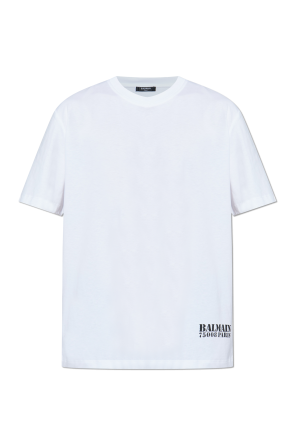T-shirt with printed logo