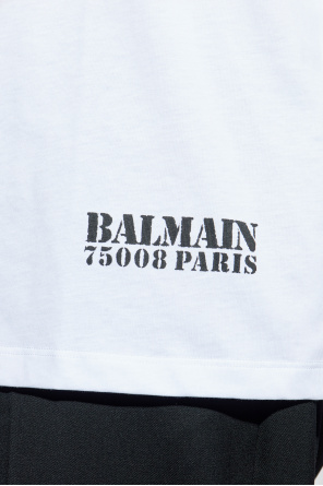 Balmain T-shirt with printed logo