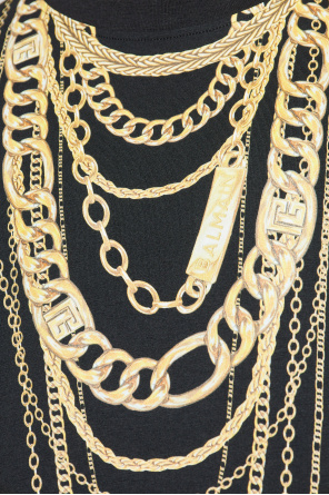 Balmain Camiseta con estampado