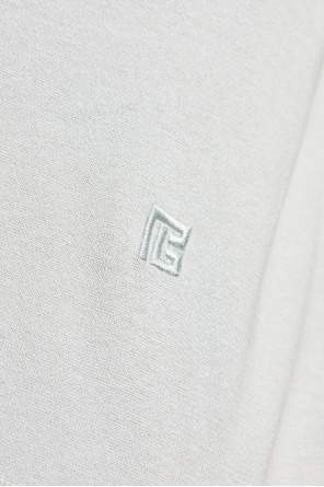 Balmain Polo z wyszytym logo