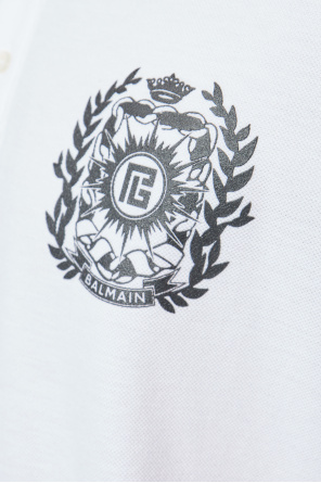 Balmain Polo con logo