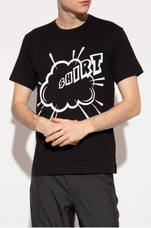 GG-motif short-sleeved jacket Printed T-shirt