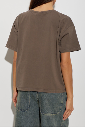 American Vintage T-shirt de decote redondo