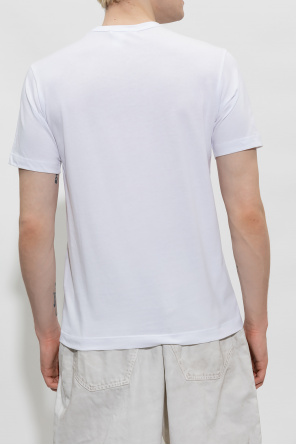 Denim Button Down Shirt Dress Printed T-shirt